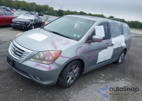 2008 Honda Odyssey Touring from USA, damaged, VIN 5FNRL38978B033190
